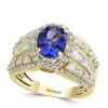 Brand new 👏 1.59 ct. t.w. Diamond and Tanzanite Ring in 14k Yellow Gold by Effy® 🤩