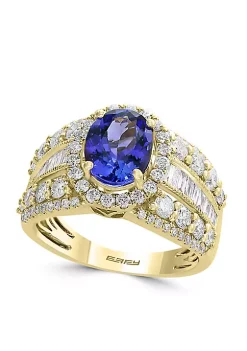 Brand new 👏 1.59 ct. t.w. Diamond and Tanzanite Ring in 14k Yellow Gold by Effy® 🤩