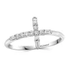 Brand new 😀 1/4 ct. t.w. Diamond Cross Ring in 14k White Gold by Effy® 🌟