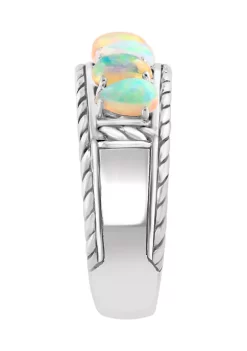 Top 10 ✨ Ethiopian Opal Ring in Sterling Silver by Effy® 🔥 -Effy® Sales Shop Belk 1048