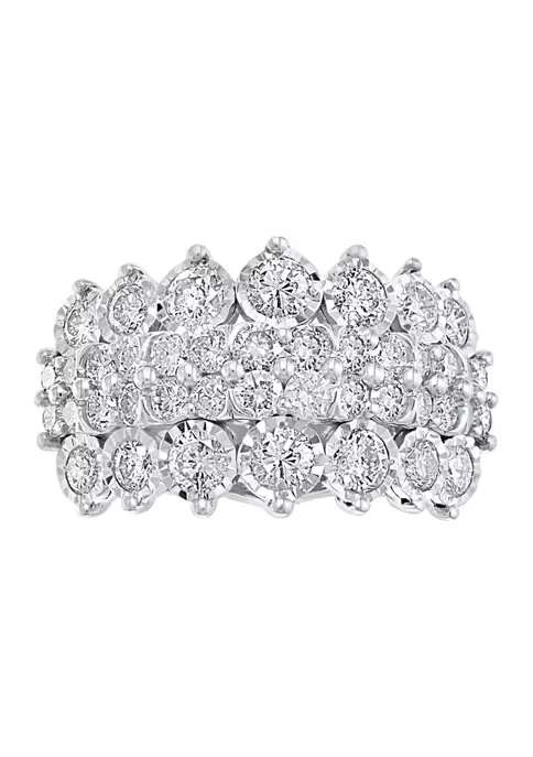 Deals 😍 1/3 ct. t.w. Diamond and 1.33 ct. t.w. Multi Sapphire Ring in 14k Yellow Gold by Effy® 🎁 4 Deals 😍 1/3 ct. t.w. Diamond and 1.33 ct. t.w. Multi Sapphire Ring in 14k Yellow Gold by Effy® 🎁 - Image 4