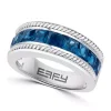 Deals 🎁 Men's 925 Sterling Silver London Blue Topaz Ring by Effy® 🛒