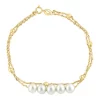 Outlet 💯 Freshwater Multi Strand Bracelet in 14K Yellow Gold by Effy® 😍