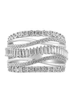 Discount ✨ Sterling Silver 1 ct. t.w. Miracle Set Diamond Ring by Effy® 💯 -Effy® Sales Shop Belk 126