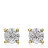 Promo 🤩 1/4 ct. t.w. Classic Diamond Stud Earrings in 14K Yellow Gold by Effy® 🎉