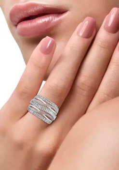 Discount ✨ Sterling Silver 1 ct. t.w. Miracle Set Diamond Ring by Effy® 💯 -Effy® Sales Shop Belk 127