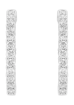 Deals 👏 Lab Created 14K White Gold Lab Grown Diamond Earrings by Effy® ✔️