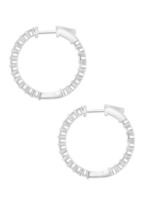 Deals 👏 Lab Created 14K White Gold Lab Grown Diamond Earrings by Effy® ✔️ 3 Deals 👏 Lab Created 14K White Gold Lab Grown Diamond Earrings by Effy® ✔️ - Image 3