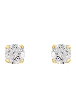 Deals 🥰 14K Yellow Gold Diamond Earrings by Effy® 🤩