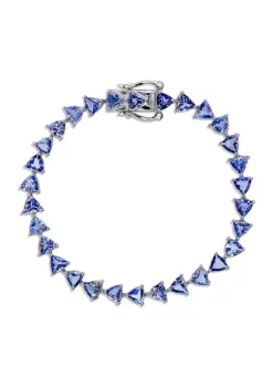 Discount 👍 11.4 ct. t.w. Tanzanite Bracelet in Sterling Silver by Effy® 👍
