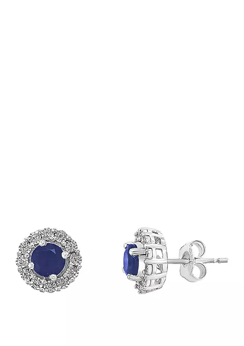 Best reviews of 🎁 1/10 ct. t.w. Diamond, 1.14 ct. t.w. Natural Sapphire Earrings in 14k White Gold by Effy® 😍 2 Best reviews of 🎁 1/10 ct. t.w. Diamond, 1.14 ct. t.w. Natural Sapphire Earrings in 14k White Gold by Effy® 😍 - Image 2