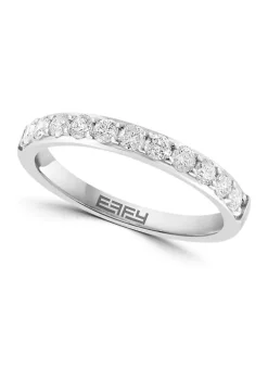 Wholesale ✔️ 1/2 ct. t.w. Diamond Band in 14K White Gold by Effy® ✨ -Effy® Sales Shop Belk 1340