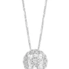 Flash Sale 👏 14K White Gold Lab Grown Diamond Pendant (With 1/2 ct. t.w. Center Size) by Effy® 🔥