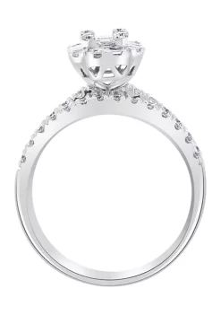 Top 10 🥰 1.2 ct. t.w. Diamond Ring Set in 14K White Gold by Effy® 🥰 -Effy® Sales Shop Belk 1402