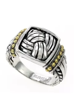 Brand new ✨ 18K Yellow Gold and Sterling Silver Ring by Effy® 😉