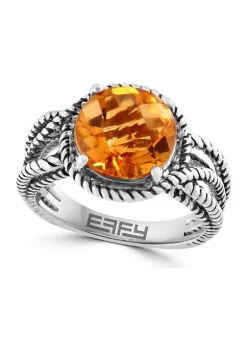 New 😍 Citrine Ring in Sterling Silver by Effy® ✨ -Effy® Sales Shop Belk 1521