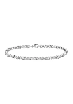 Hot Sale ✔️ Sterling Silver 1/5 ct. t.w. Diamond Bracelet by Effy® 😍