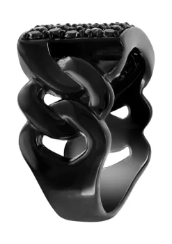 Deals ⌛ Men's 2 ct. t.w. Black Spinel Ring in Sterling Silver by Effy® 👍 -Effy® Sales Shop Belk 1590