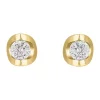 Brand new 🎉 14K Yellow Gold Diamond Earrings by Effy® 😀