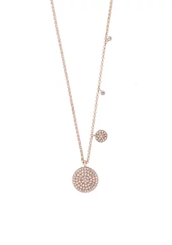 Top 10 ✔️ 1/4 ct. t.w. Diamond Necklace in 14k Rose Gold by Effy® 🎉