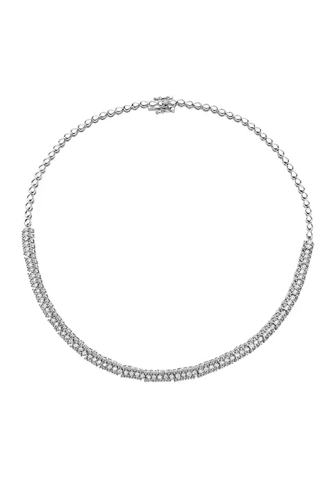 Deals 🎁 7/8 ct. t.w. Diamond Necklace in Sterling Silver by Effy® ✨ 4 Deals 🎁 7/8 ct. t.w. Diamond Necklace in Sterling Silver by Effy® ✨ - Image 4