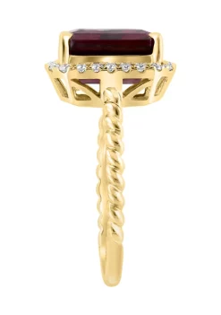 Best Sale 🎉 1/4 ct. t.w. Diamond and Garnet Ring in 14K Yellow Gold by Effy® 🛒 6 Best Sale 🎉 1/4 ct. t.w. Diamond and Garnet Ring in 14K Yellow Gold by Effy® 🛒 -Effy® Sales Shop Belk 1701