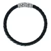 Wholesale 🔔 Sterling Silver Leather Bracelet by Effy® 🧨