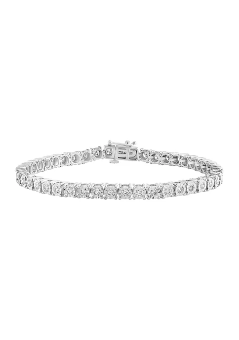 Cheapest 😀 2 ct. t.w. Diamond Tennis Bracelet in 14K White Gold by Effy® 😉 1 Cheapest 😀 2 ct. t.w. Diamond Tennis Bracelet in 14K White Gold by Effy® 😉