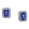 Brand new 😉 1/4 ct. t.w. Diamond and 1.71 ct. t.w. Tanzanite Earrings in 14K White Gold by Effy® 😉