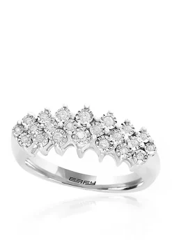 Promo 🎉 0.20-ct. t.w. Diamond Band Ring in Sterling Silver by Effy® 🌟