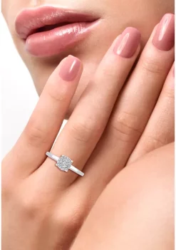 Promo ⌛ 925 Silver 1/8 ct. t.w. Diamond Ring by Effy® 🤩 10 Promo ⌛ 925 Silver 1/8 ct. t.w. Diamond Ring by Effy® 🤩 -Effy® Sales Shop Belk 1846