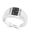Cheap 😍 Sterling Silver Black Diamond Ring by Effy® 👏