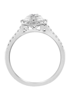 Coupon 😀 3/8 ct. t.w. Diamond Miracle Ring in 14K White Gold by Effy® 😉 -Effy® Sales Shop Belk 1908