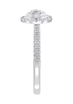Coupon 😀 3/8 ct. t.w. Diamond Miracle Ring in 14K White Gold by Effy® 😉 -Effy® Sales Shop Belk 1909