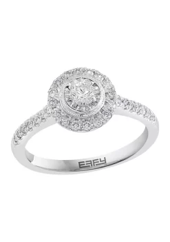 Coupon 😀 3/8 ct. t.w. Diamond Miracle Ring in 14K White Gold by Effy® 😉 -Effy® Sales Shop Belk 1911