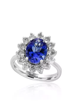 Top 10 😉 Tanzanite and Diamond Ring in 14K White Gold by Effy® 🧨