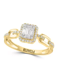 New ❤️ 3/8 ct. t.w. Diamond Ring in 14K Yellow Gold by Effy® 🔥