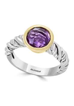 Coupon 🧨 1.9 ct. t.w. Amethyst Ring in Sterling Silver by Effy® ❤️