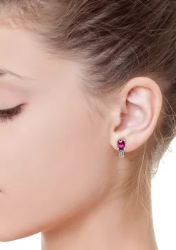 Best deal 🎉 Sterling Silver/18K Yellow Gold 7.15 ct. t.w. Pink Topaz Earrings by Effy® 😍 -Effy® Sales Shop Belk 20