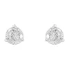 New 🤩 14K White Gold Diamond Stud Earrings by Effy® 💯