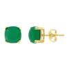 Best reviews of 👍 5.9 ct. t.w. Green Jade Earrings in 14K Yellow Gold by Effy® 🔥