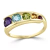 Coupon 🛒 1/5 ct. t.w. Multi Stone Ring in 14K Yellow Gold by Effy® ❤️