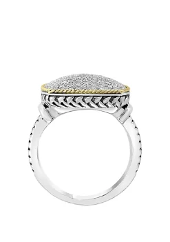 Cheap 🔥 1/3 ct. t.w. Diamond Ring in Sterling Silver 18 Karat Yellow Gold by Effy® 🔥 -Effy® Sales Shop Belk 214