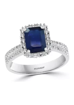 Hot Sale 💯 1.52 ct. t.w. Sapphire and 1/3 ct. t.w. Diamond Ring in 14K White Gold by Effy® 🎉 7 Hot Sale 💯 1.52 ct. t.w. Sapphire and 1/3 ct. t.w. Diamond Ring in 14K White Gold by Effy® 🎉 -Effy® Sales Shop Belk 2165