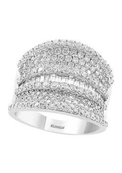 Best Pirce 🤩 2.38 ct. t.w. Diamond Ring in 14K White Gold by Effy® ⌛