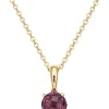 Budget 😍 14K Yellow Gold 1.06 ct. t.w. Garnet Pendant by Effy® 🔔