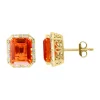 Best reviews of 😉 1/4 ct. t.w. Diamond and 6.3 ct. t.w. Citrine Earrings in 14K Yellow Gold by Effy® ✨