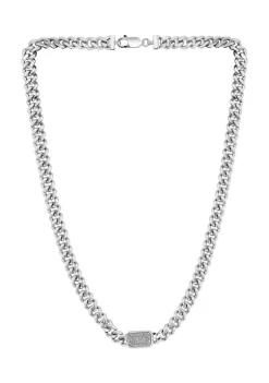 Budget ✔️ Men's 1/5 ct. t.w. Diamond Necklace in 925 Sterling Silver by Effy® ✨ -Effy® Sales Shop Belk 2293