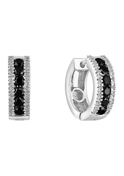 Budget 💯 7/8 ct. t.w. Diamond Hoop Earrings in 14k White Gold by Effy® 🥰 2 Budget 💯 7/8 ct. t.w. Diamond Hoop Earrings in 14k White Gold by Effy® 🥰 - Image 2