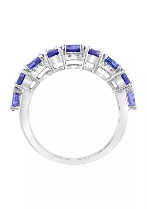 Brand new ⭐ 1/2 ct. t.w. Diamond and 2.56 ct. t.w. Tanzanite Ring in Sterling Silver by Effy® 🥰 3 Brand new ⭐ 1/2 ct. t.w. Diamond and 2.56 ct. t.w. Tanzanite Ring in Sterling Silver by Effy® 🥰 - Image 3
